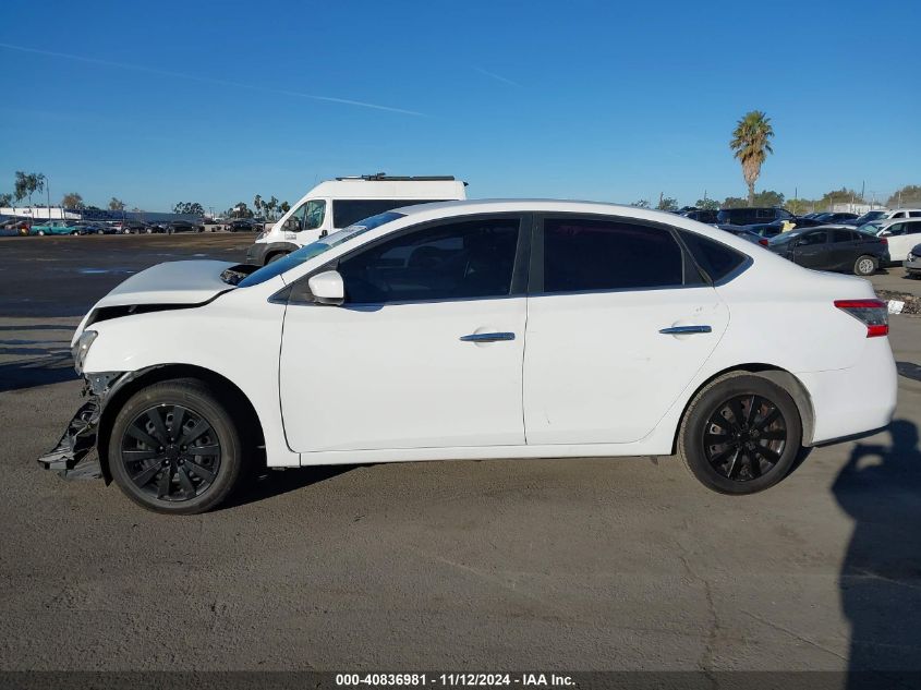 2015 Nissan Sentra S VIN: 3N1AB7AP8FY367927 Lot: 40836981