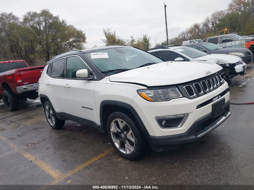 VIN 3C4NJDCBXJT267237 2018 Jeep Compass, Limited 4X4 no.1