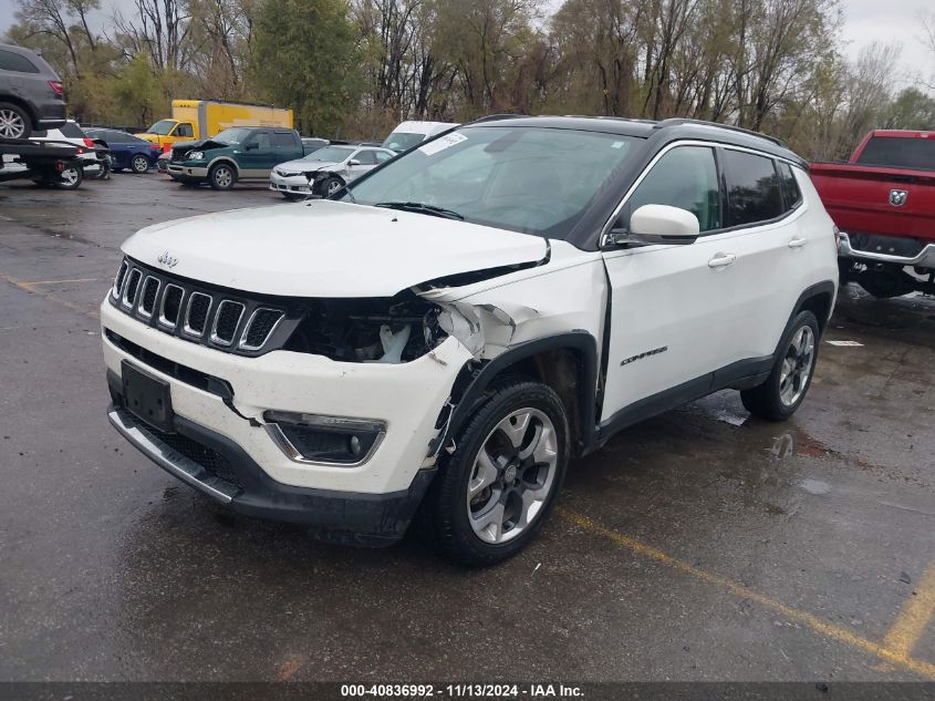 VIN 3C4NJDCBXJT267237 2018 Jeep Compass, Limited 4X4 no.2