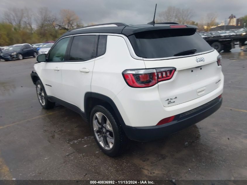 VIN 3C4NJDCBXJT267237 2018 Jeep Compass, Limited 4X4 no.3