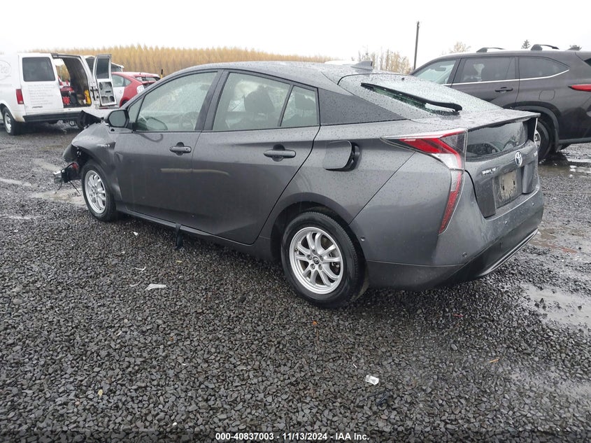 2018 TOYOTA PRIUS VIN: JTDKBRFU2J3603792