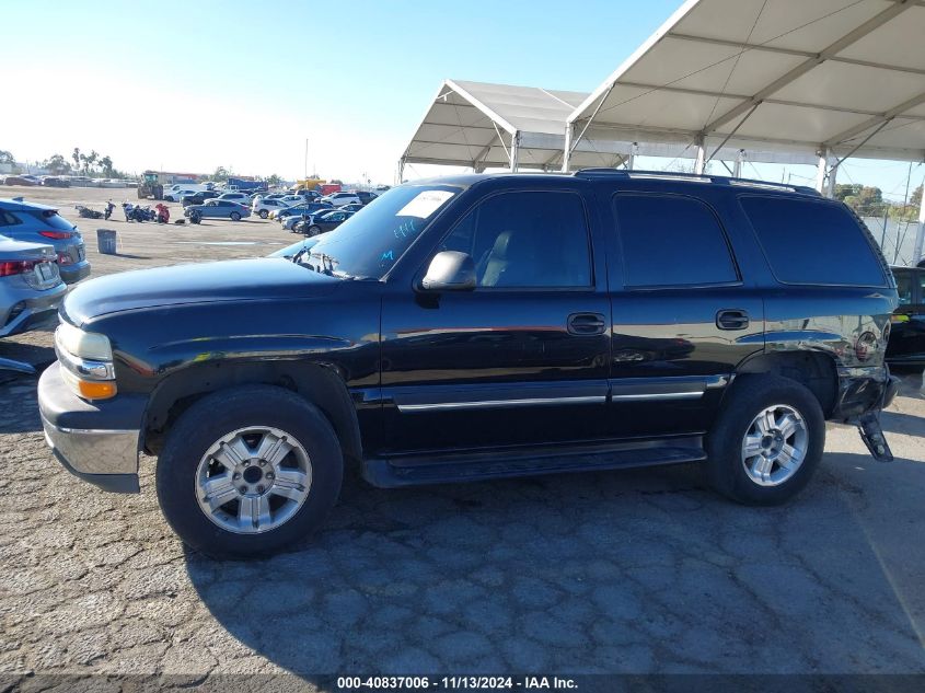 2004 Chevrolet Tahoe Ls VIN: 1GNEC13T64J304336 Lot: 40837006