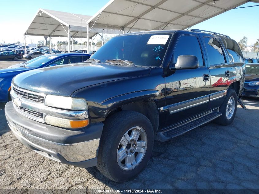 2004 Chevrolet Tahoe Ls VIN: 1GNEC13T64J304336 Lot: 40837006