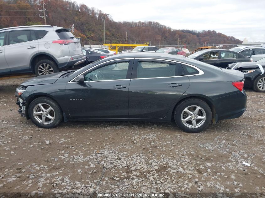 2017 Chevrolet Malibu Ls VIN: 1G1ZB5ST8HF163941 Lot: 40837021