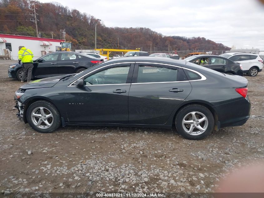 2017 Chevrolet Malibu Ls VIN: 1G1ZB5ST8HF163941 Lot: 40837021