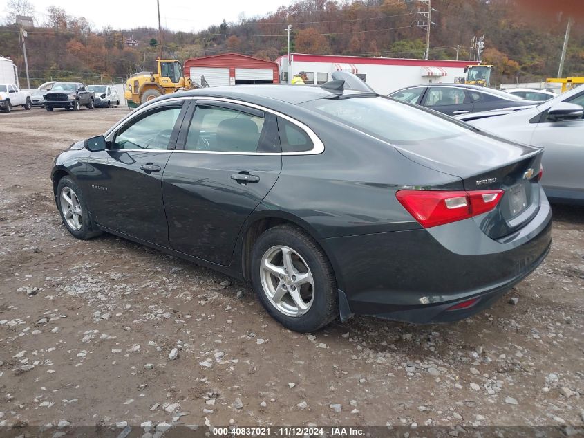 2017 Chevrolet Malibu Ls VIN: 1G1ZB5ST8HF163941 Lot: 40837021