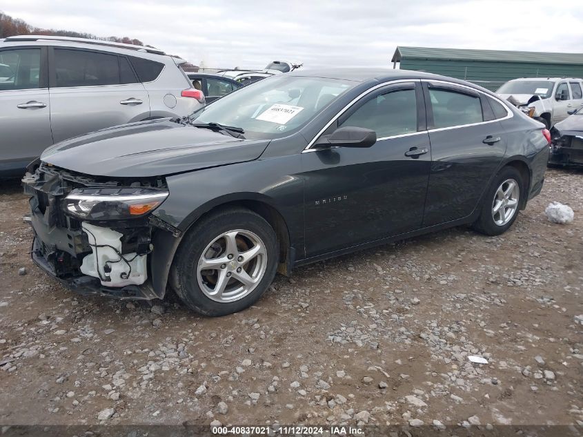 2017 Chevrolet Malibu Ls VIN: 1G1ZB5ST8HF163941 Lot: 40837021