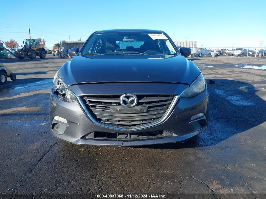 2014 Mazda Mazda3 I Touring VIN: JM1BM1L76E1180193 Lot: 40837068