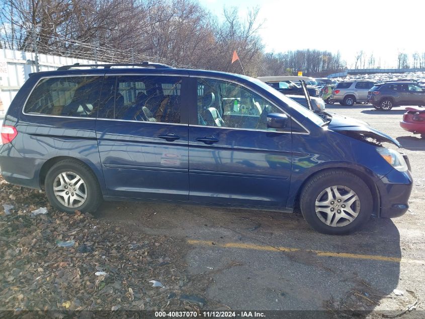 2007 Honda Odyssey Ex-L VIN: 5FNRL38757B027417 Lot: 40837070