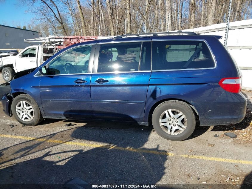 2007 Honda Odyssey Ex-L VIN: 5FNRL38757B027417 Lot: 40837070