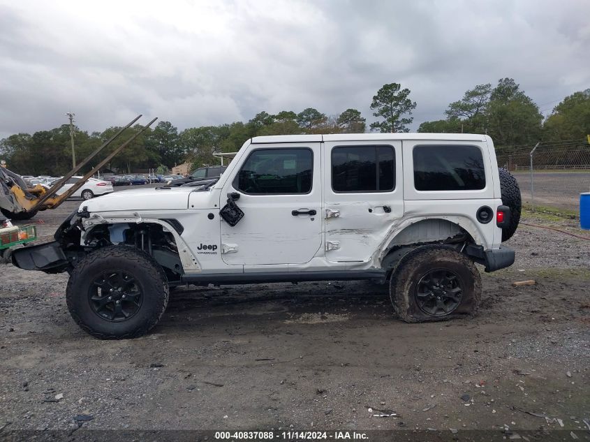 2021 Jeep Wrangler Unlimited Willys 4X4 VIN: 1C4HJXDN0MW685716 Lot: 40837088