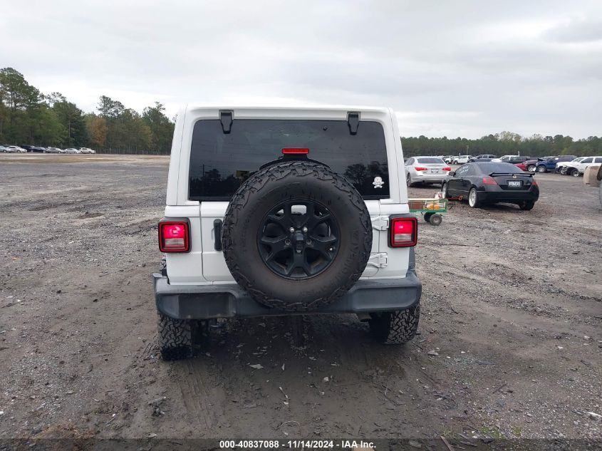 2021 Jeep Wrangler Unlimited Willys 4X4 VIN: 1C4HJXDN0MW685716 Lot: 40837088