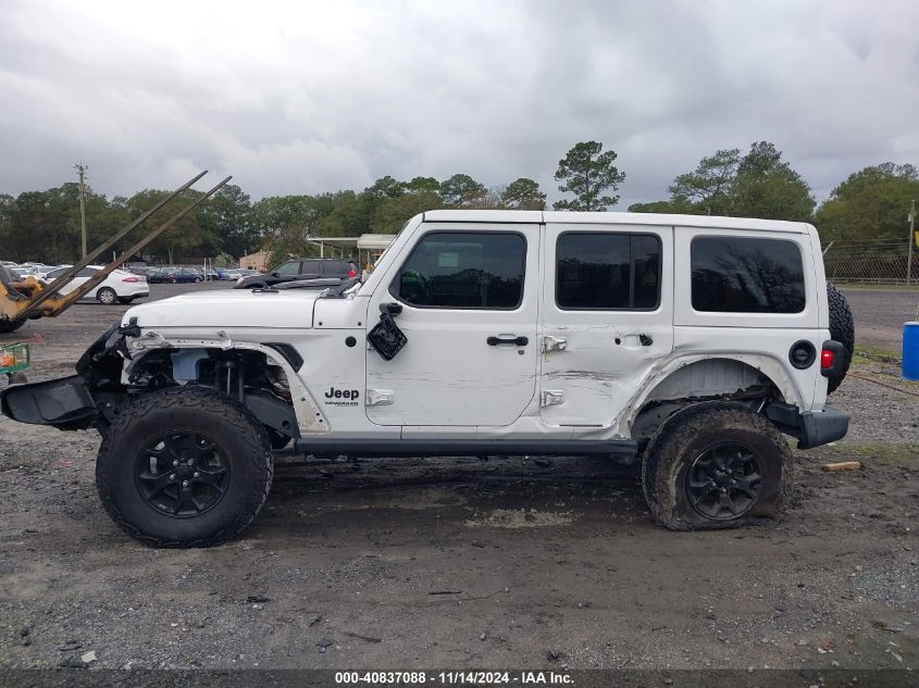 2021 Jeep Wrangler Unlimited Willys 4X4 VIN: 1C4HJXDN0MW685716 Lot: 40837088