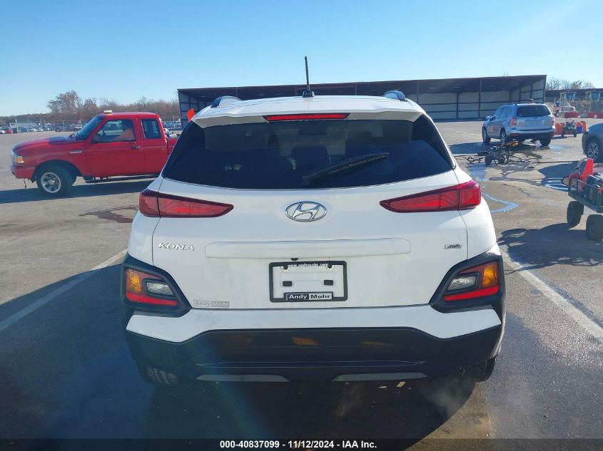 2021 Hyundai Kona Sel VIN: KM8K2CAA1MU756197 Lot: 40837099