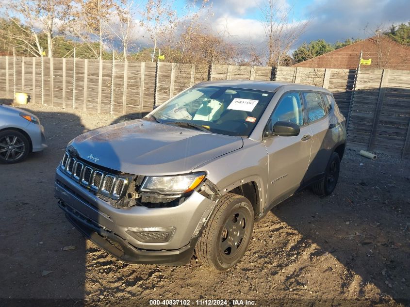 2019 Jeep Compass Sport 4X4 VIN: 3C4NJDAB3KT771519 Lot: 40837102