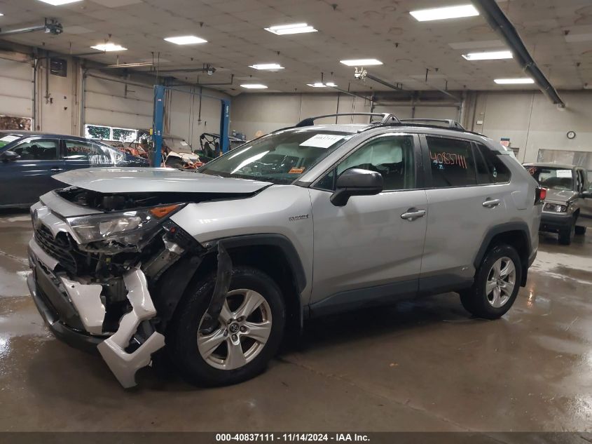 2019 Toyota Rav4 Hybrid Le VIN: 2T3LWRFV9KW023763 Lot: 40837111