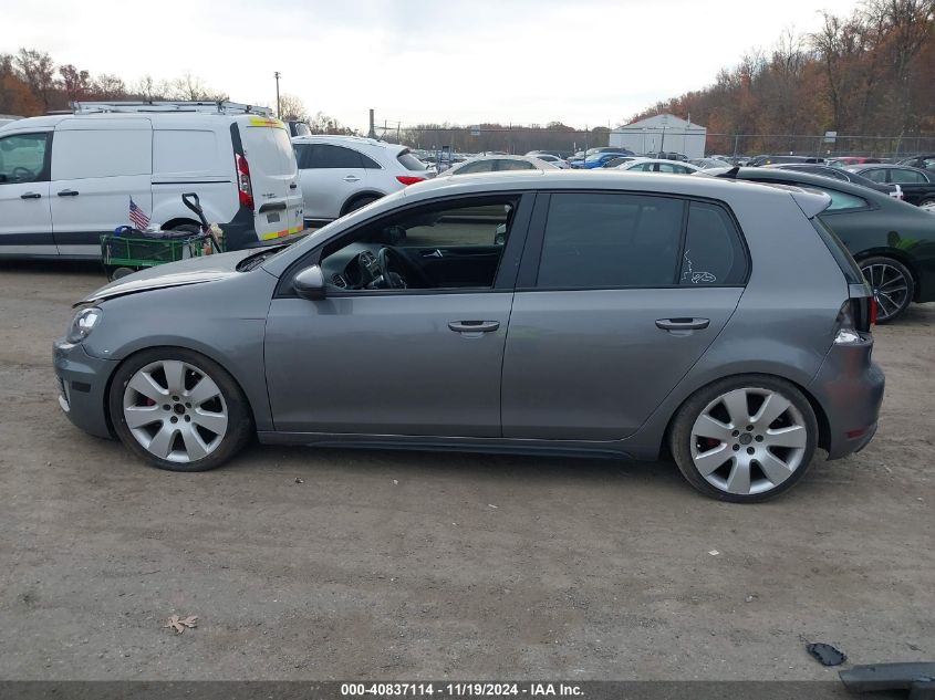 2011 Volkswagen Gti 4-Door VIN: WVWHD7AJXBW233357 Lot: 40837114