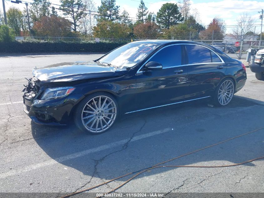 VIN WDDUG8CB9GA263672 2016 Mercedes-Benz S 550 no.2