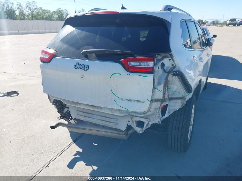 2016 Jeep Cherokee Limited VIN: 1C4PJLDS8GW149529 Lot: 40837286