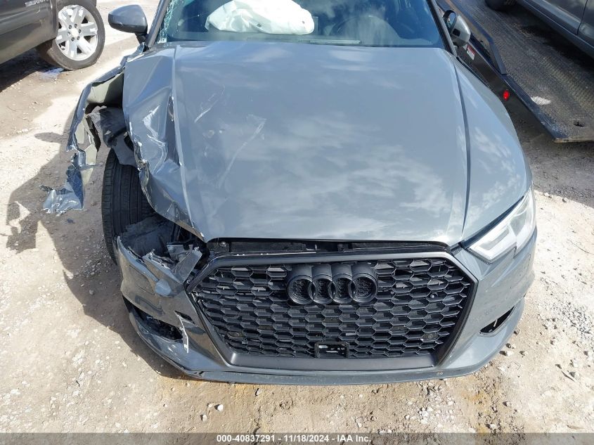 2019 Audi A3 40 Premium/40 Titanium Premium VIN: WAUAUGFF5K1010496 Lot: 40837291