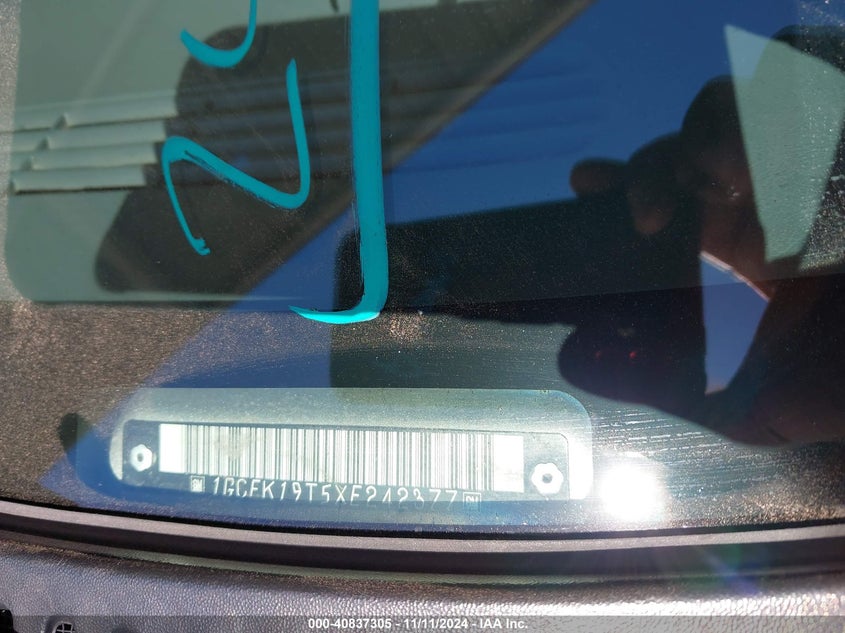 1999 Chevrolet Silverado 1500 Ls VIN: 1GCEK19T5XE242377 Lot: 40837305