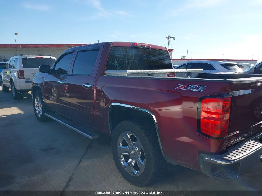 2014 Chevrolet Silverado 1500 2Lt VIN: 3GCUKREC6EG522198 Lot: 40837309