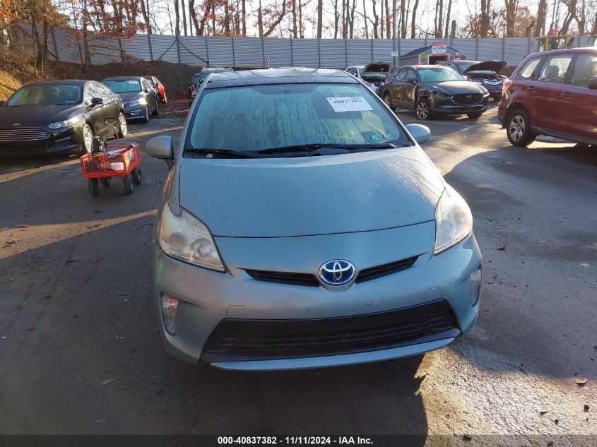 2013 Toyota Prius Three VIN: JTDKN3DU8D1733857 Lot: 40837382