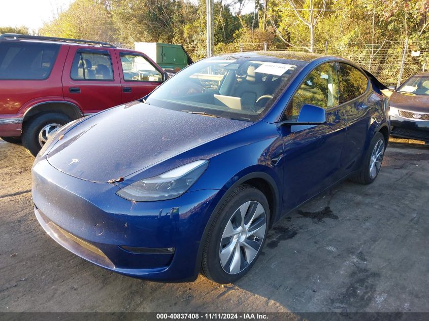 VIN 7SAYGDEE4RF984359 2024 Tesla Model Y, Long Rang... no.2