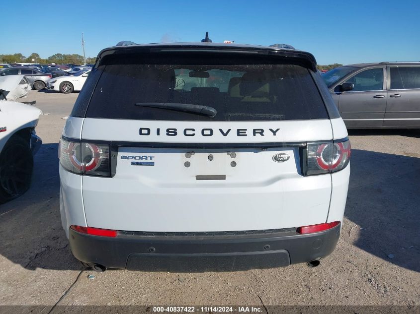 2016 Land Rover Discovery Sport Hse Lux VIN: SALCT2BGXGH574670 Lot: 40837422