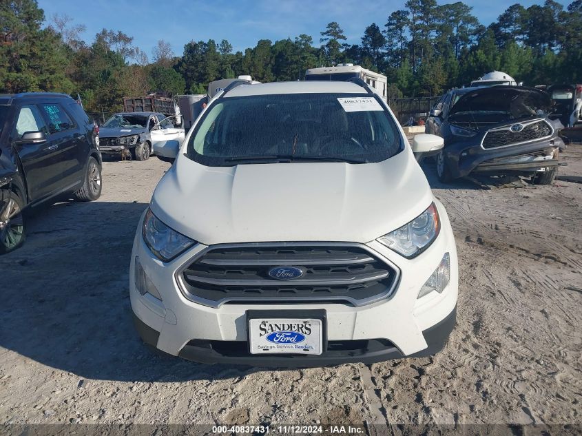 2020 Ford Ecosport Se VIN: MAJ6S3GL6LC327047 Lot: 40837431