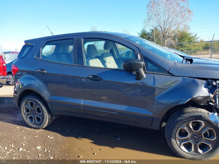 2018 Ford Ecosport S VIN: MAJ6P1SL0JC208842 Lot: 40837437