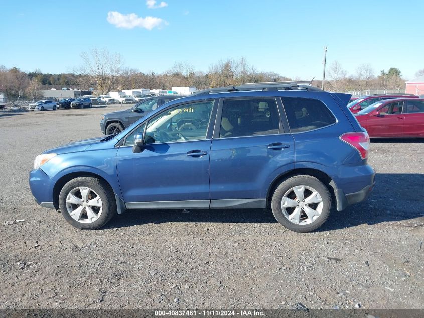 2014 Subaru Forester 2.5I Touring VIN: JF2SJAPC2EH517581 Lot: 40837481