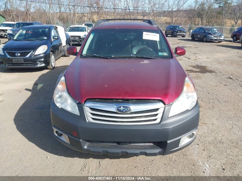 2012 Subaru Outback 2.5I Limited VIN: 4S4BRBJC0C3230591 Lot: 40837483