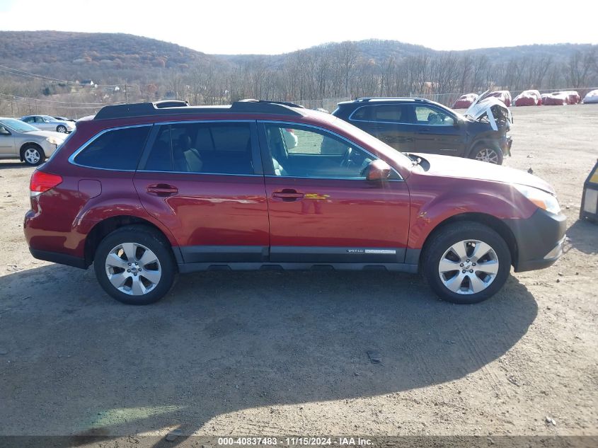 2012 Subaru Outback 2.5I Limited VIN: 4S4BRBJC0C3230591 Lot: 40837483