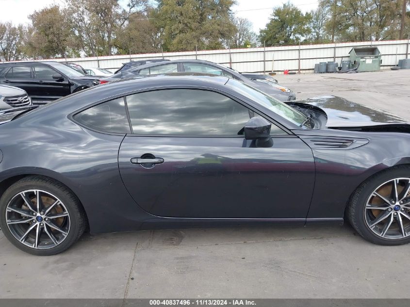 2018 Subaru Brz Limited VIN: JF1ZCAC13J8603459 Lot: 40837496