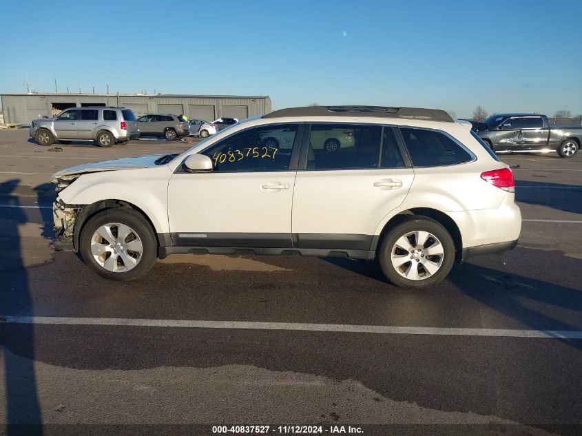 2011 Subaru Outback 2.5I Limited VIN: 4S4BRBKC1B3412698 Lot: 40837527