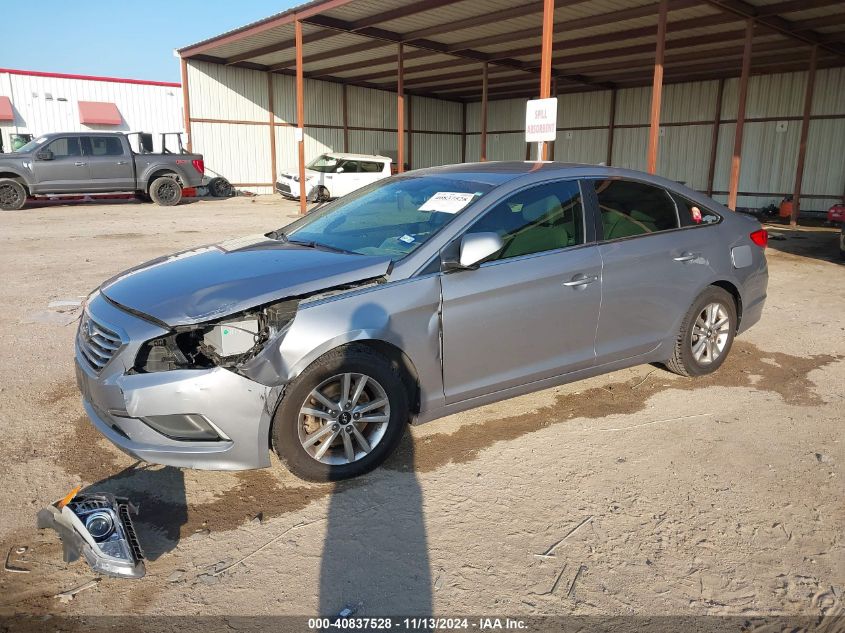 VIN 5NPE24AF5GH379519 2016 Hyundai Sonata, SE no.2