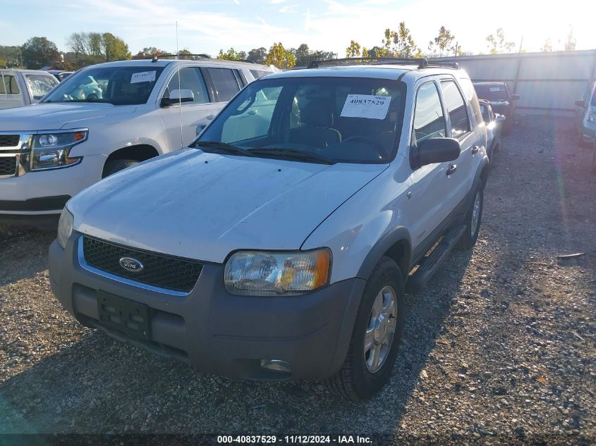 2002 Ford Escape Xlt VIN: 1FMYU041X2KA51812 Lot: 40837529