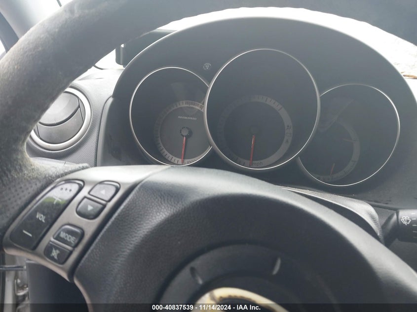 2008 MAZDA MAZDASPEED3 VIN: JM1BK34M081840996