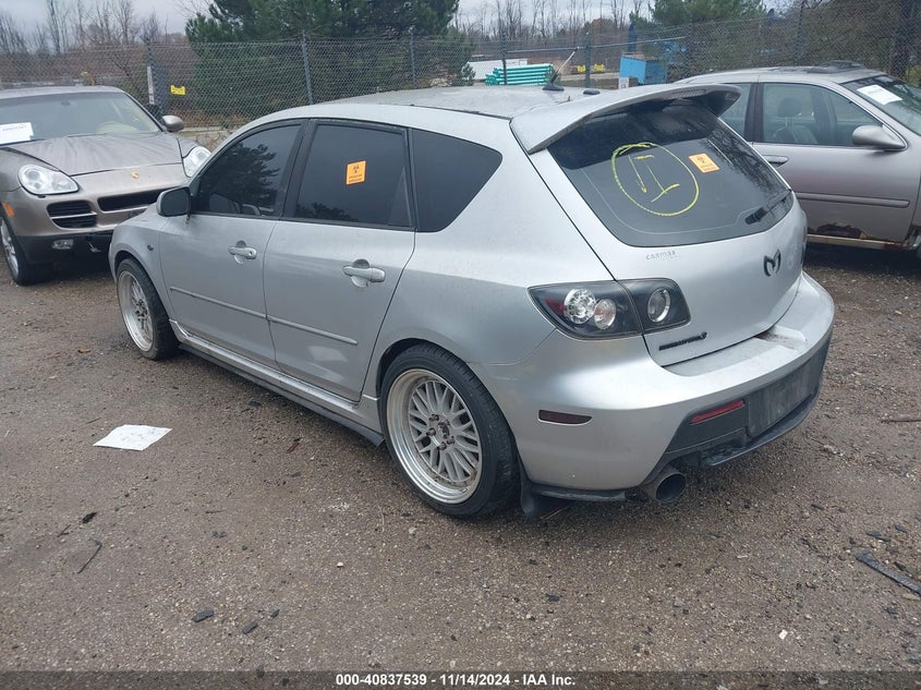 2008 MAZDA MAZDASPEED3 VIN: JM1BK34M081840996