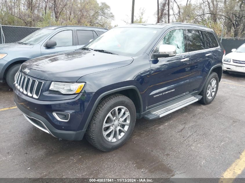 2015 Jeep Grand Cherokee Limited VIN: 1C4RJFBG2FC197486 Lot: 40837541