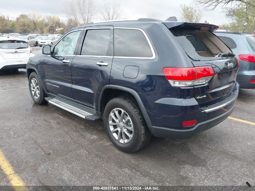 2015 Jeep Grand Cherokee Limited VIN: 1C4RJFBG2FC197486 Lot: 40837541