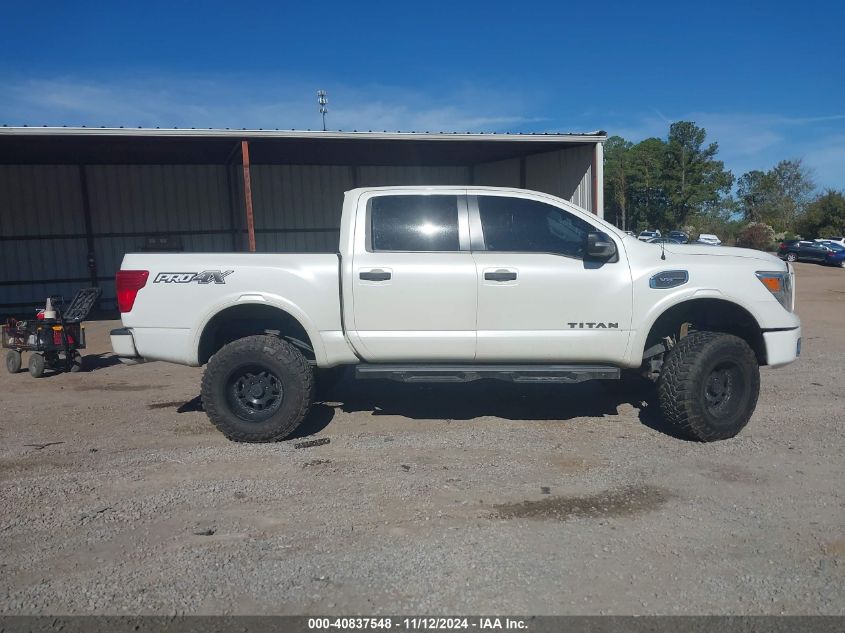 2017 Nissan Titan Pro-4X VIN: 1N6AA1E53HN558979 Lot: 40837548