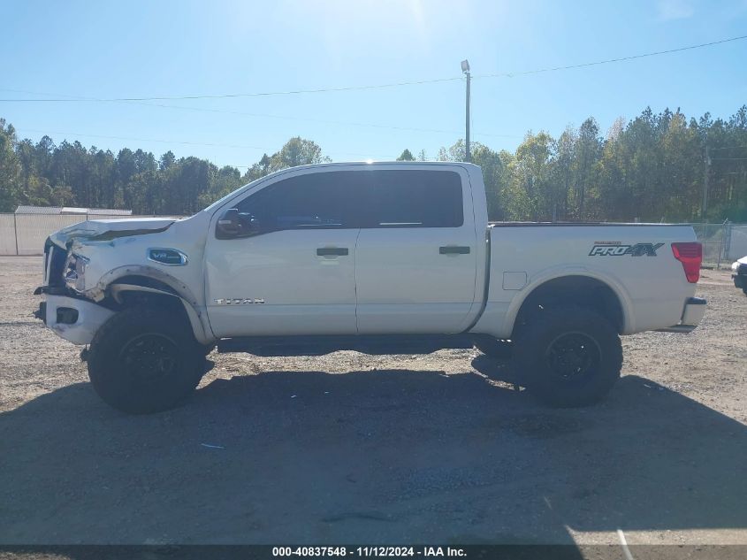 2017 Nissan Titan Pro-4X VIN: 1N6AA1E53HN558979 Lot: 40837548