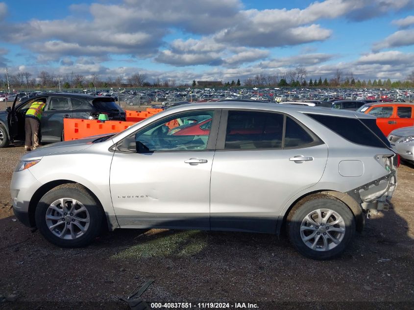 2020 Chevrolet Equinox Fwd Ls VIN: 3GNAXHEV7LS737963 Lot: 40837551