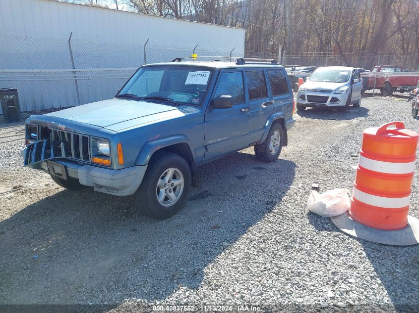 1999 Jeep Cherokee Classic/Sport VIN: 1J4FF68S5XL597814 Lot: 40837552