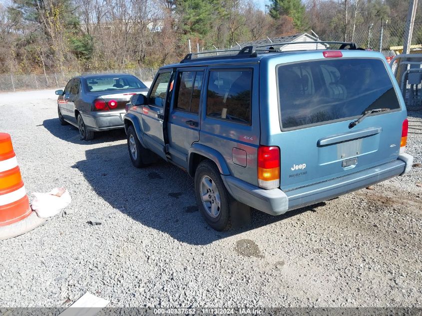 1999 Jeep Cherokee Classic/Sport VIN: 1J4FF68S5XL597814 Lot: 40837552