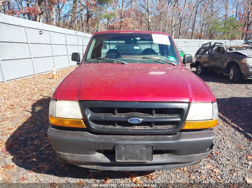 1998 Ford Ranger Splash/Xl/Xlt VIN: 1FTYR10C7WUC70417 Lot: 40837562