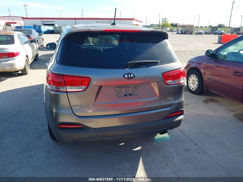 2016 Kia Sorento 2.4L L VIN: 5XYPG4A32GG124334 Lot: 40837589