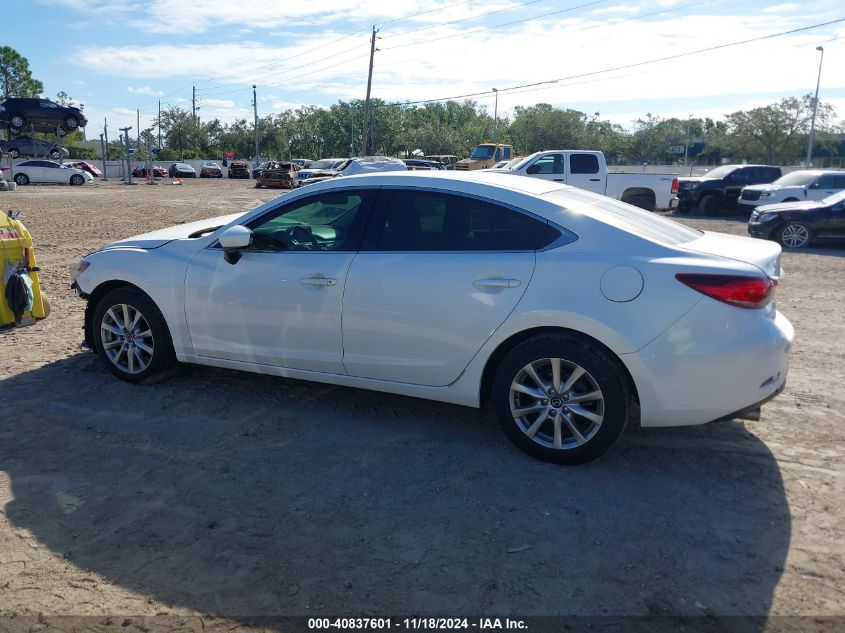 2016 Mazda Mazda6 I Sport VIN: JM1GJ1U51G1435881 Lot: 40837601